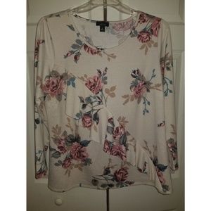 Alyx Cream colored  floral shirt